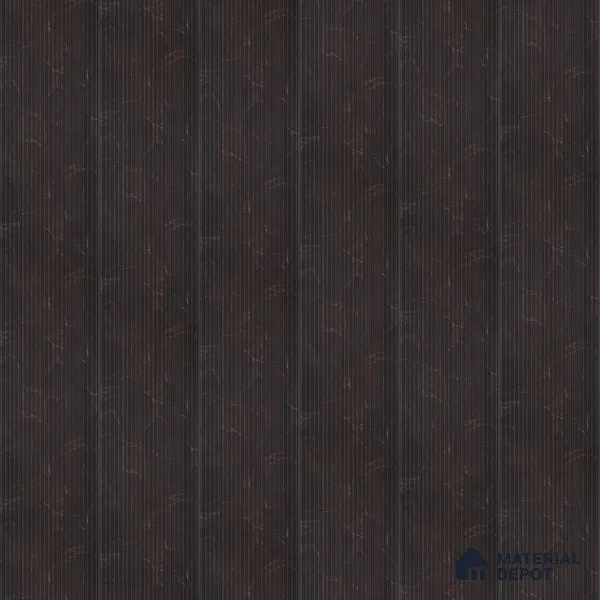 Brown Marble Louver PN 00528 8 ft x 6.2 inch Charcoal Panel - 6 mm | Suitable for Feature Wall, TV Unit & Living Room | Width is Subjected to 5% Variation