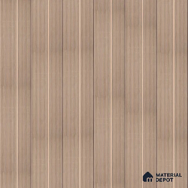 Brown Wooden Louver PN 00532 8 ft x 6.2 inch Charcoal Panel - 6 mm | Suitable for Feature Wall, TV Unit & Living Room | Width is Subjected to 5% Variation