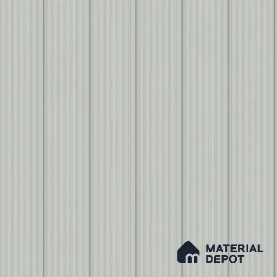 Light Grey Plain Colour Look PN 00624 8 ft x 4 inch Charcoal Panel - 11 mm | Suitable for Feature Wall, TV Unit & Living Room | Width is Subjected to 5% Variation