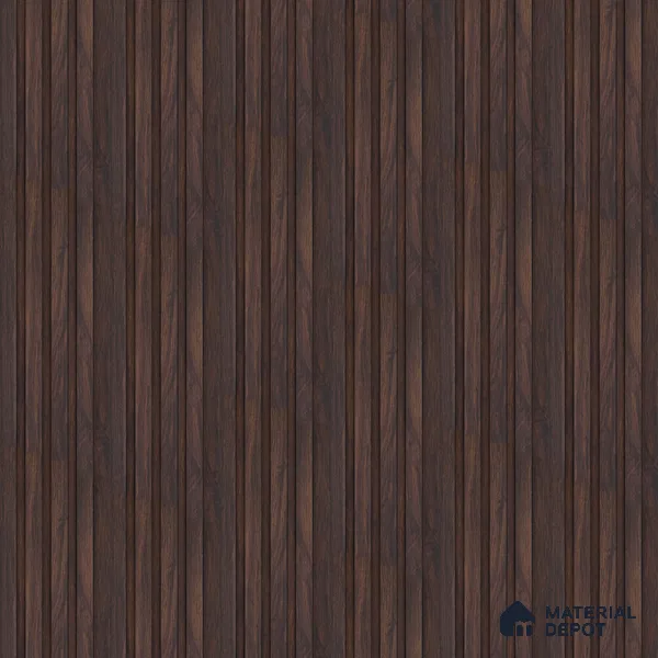 Wooden Look PN 00642 8 ft x 4.8 inch Charcoal Panel - 11 mm | Suitable for Feature Wall, TV Unit & Living Room | Width is Subjected to 5% Variation