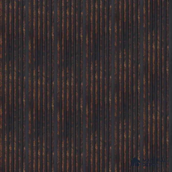 Wooden Look PN 00649 8 ft x 4.8 inch Charcoal Panel - 11 mm | Suitable for Feature Wall, TV Unit & Living Room | Width is Subjected to 5% Variation