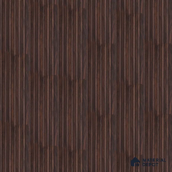 Wooden Look PN 00651 8 ft x 4.8 inch Charcoal Panel - 11 mm | Suitable for Feature Wall, TV Unit & Living Room | Width is Subjected to 5% Variation