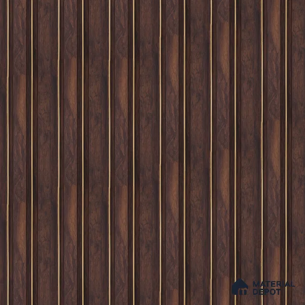 Wooden Look PN 00673 9.5 ft x 4.8 inch Charcoal Panel - 11 mm | Suitable for Feature Wall, TV Unit & Living Room | Width is Subjected to 5% Variation
