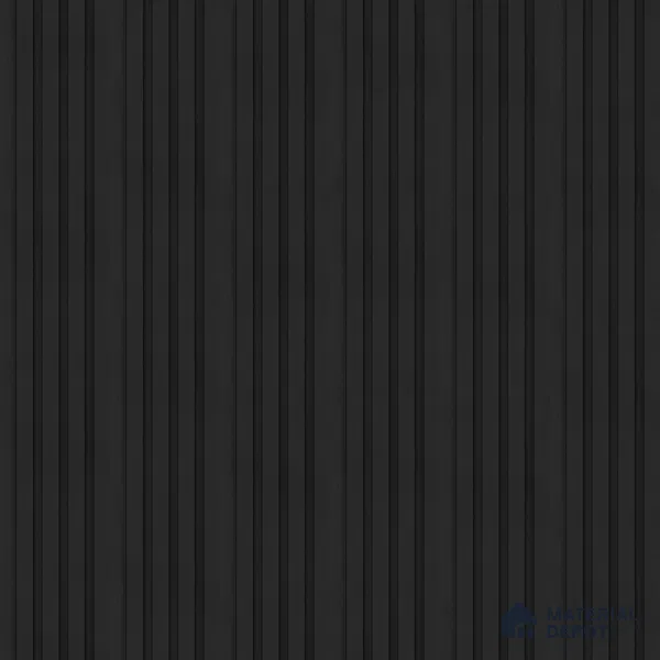 Graphite Black Plain Colour Look PN 03396 9.5 ft x 4.8 inch Charcoal Panel - 11 mm | Suitable for Feature Wall, TV Unit & Living Room | Width is Subjected to 5% Variation