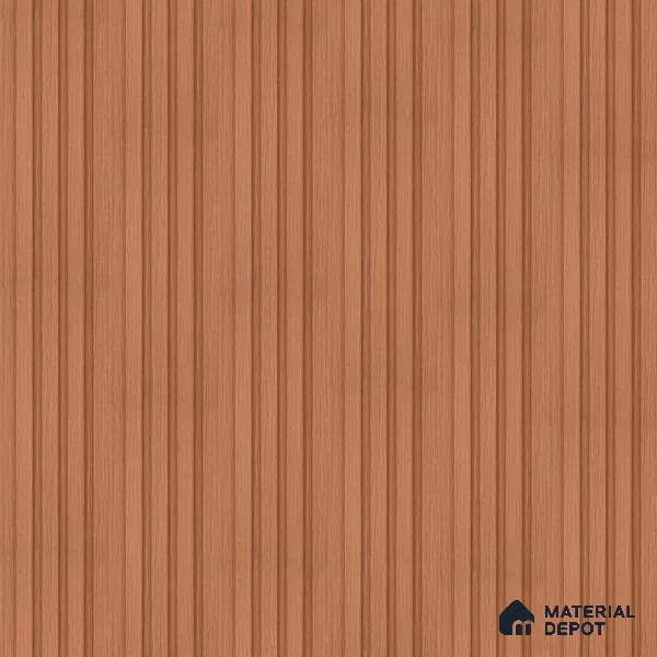 Wooden Look PN 03400 9.5 ft x 4.8 inch Charcoal Panel - 11 mm | Suitable for Feature Wall, TV Unit & Living Room | Width is Subjected to 5% Variation