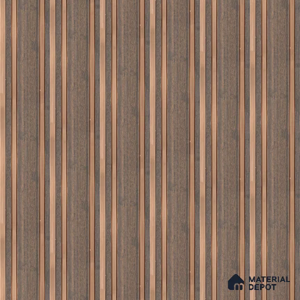 Wooden Look PN 03552 9.5 ft x 4.7 inch Charcoal Panel - 12 mm | Suitable for Feature Wall, TV Unit & Living Room | Width is Subjected to 5% Variation
