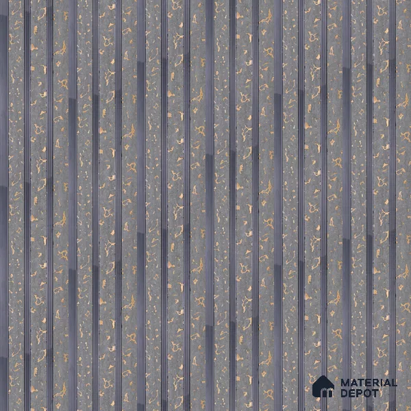 Silver Grey Luxury Look PN 03558 9.5 ft x 4.8 inch Charcoal Panel - 11 mm | Suitable for Feature Wall, TV Unit & Living Room | Width is Subjected to 5% Variation