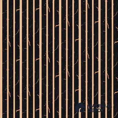 Onyx Black Marble Look PN 05539 9.5 ft x 6 inch Charcoal Panel - 7 mm | Suitable for Feature Wall, TV Unit & Living Room | Width is Subjected to 5% Variation