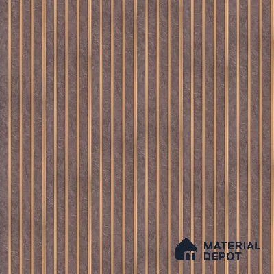 Cappucino Brown Stone Look PN 05546 8 ft x 6 inch Charcoal Panel - 7 mm | Suitable for Feature Wall, TV Unit & Living Room | Width is Subjected to 5% Variation