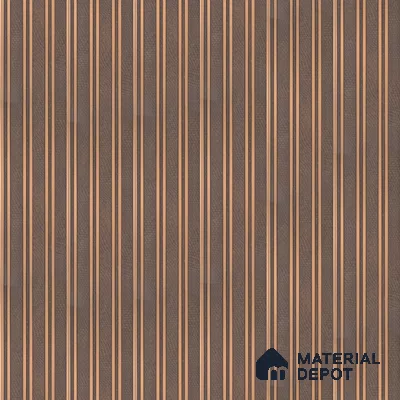 Cappucino Brown Leather Look PN 05549 8 ft x 6 inch Charcoal Panel - 7 mm | Suitable for Feature Wall, TV Unit & Living Room | Width is Subjected to 5% Variation
