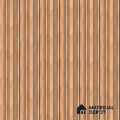 Wooden Look PN 05557 9.5 ft x 12 inch Charcoal Panel - 6 mm | Suitable for Feature Wall, TV Unit & Living Room | Width is Subjected to 5% Variation