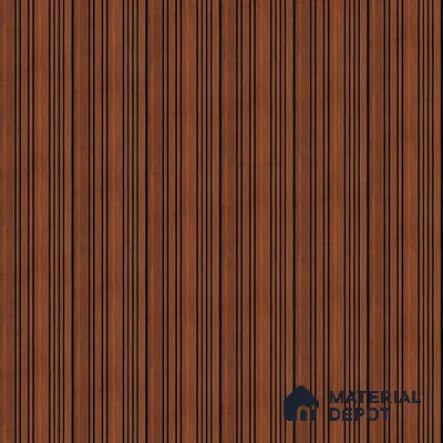 Wooden Look PN 05559 9.5 ft x 12 inch Charcoal Panel - 6 mm | Suitable for Feature Wall, TV Unit & Living Room | Width is Subjected to 5% Variation