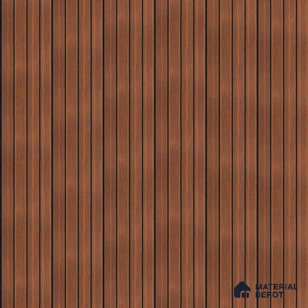 Wooden Look PN 05561 9.5 ft x 12 inch Charcoal Panel - 6 mm | Suitable for Feature Wall, TV Unit & Living Room | Width is Subjected to 5% Variation