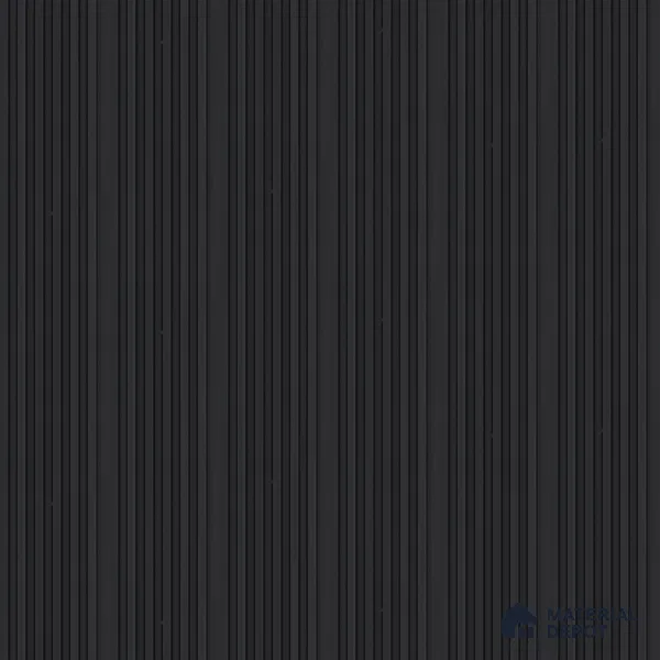 Graphite Black Plain Colour Look PN 05654 8 ft x 4.8 inch Charcoal Panel - 11 mm | Suitable for Feature Wall, TV Unit & Living Room | Width is Subjected to 5% Variation