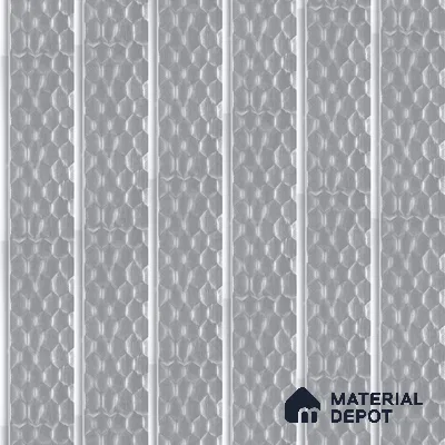 Cloud Grey Metallic Look PN 06073 9.5 ft x 4.7 inch Charcoal Panel - 7 mm | Suitable for Feature Wall, TV Unit & Living Room | Width is Subjected to 5% Variation