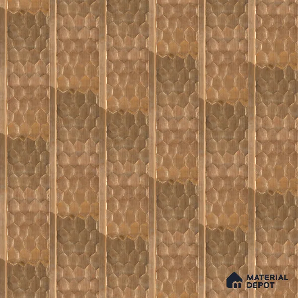 Geometric Louver PN 06075 9.5 ft x 4.7 inch Charcoal Panel - 7 mm | Suitable for Feature Wall, TV Unit & Living Room | Width is Subjected to 5% Variation