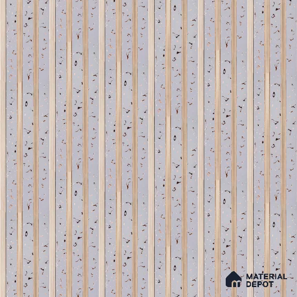 Light Grey Luxury Look PN 06082 9.5 ft x 4.6 inch Charcoal Panel - 8 mm | Suitable for Feature Wall, TV Unit & Living Room | Width is Subjected to 5% Variation