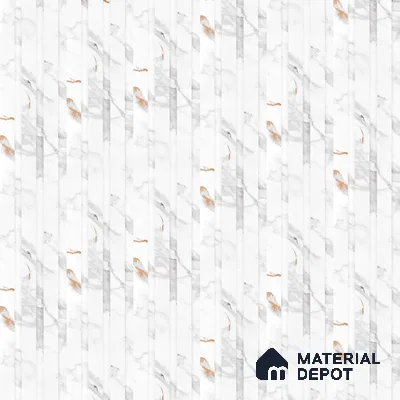 Marble Louver PN 06086 9.5 ft x 4.6 inch Charcoal Panel - 8 mm | Suitable for Feature Wall, TV Unit & Living Room | Width is Subjected to 5% Variation
