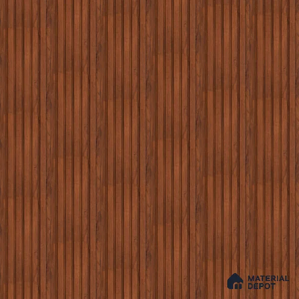Wooden Look PN 06539 8 ft x 0.4 inch Charcoal Panel - 11 mm | Suitable for TV Unit, Living Room & Bedroom | Width is Subjected to 5% Variation