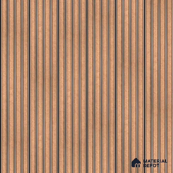 PN 06807 8 ft x 5 inch Charcoal Louvers/Panels - 12 mm