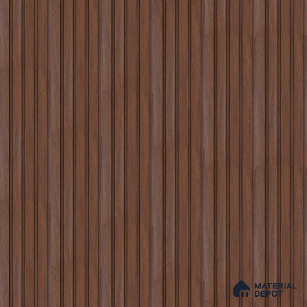 Wooden Look PN 06819 9.2 ft x 4.8 inch Charcoal Panel - 12 mm | Suitable for Living Room, Bedroom & TV Cabinet | Width is Subjected to 5% Variation