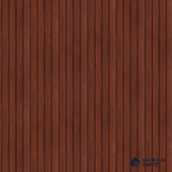 PN 06820 9.2 ft x 4.7 inch Charcoal Louvers/Panels - 12 mm