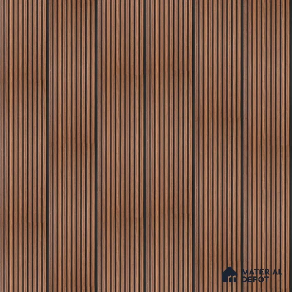 Wooden Look PN 06821 9.2 ft x 6 inch Charcoal Panel - 10 mm | Suitable for Living Room, Bedroom & TV Cabinet | Width is Subjected to 5% Variation