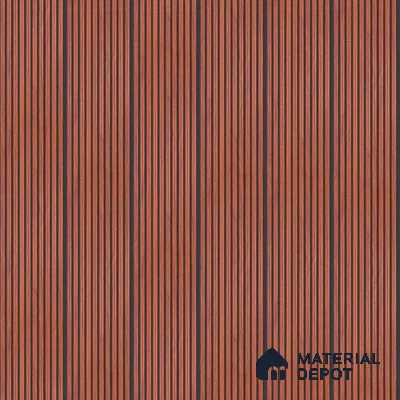 Wooden Look PN 06827 9.2 ft x 6 inch Charcoal Panel - 10 mm | Suitable for Living Room, Bedroom & TV Cabinet | Width is Subjected to 5% Variation