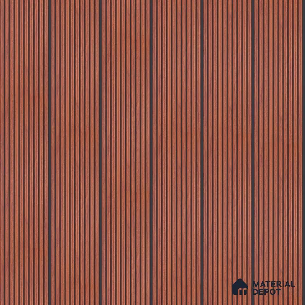 Wooden Look PN 06827 9.2 ft x 6 inch Charcoal Panel - 10 mm | Suitable for Living Room, Bedroom & TV Cabinet | Width is Subjected to 5% Variation