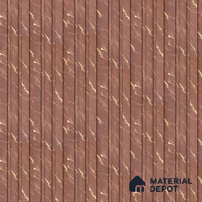 Mocha Brown Marble Look PN 06850 9.2 ft x 4.9 inch Charcoal Panel - 12 mm | Suitable for Living Room, Bedroom & TV Cabinet | Width is Subjected to 5% Variation