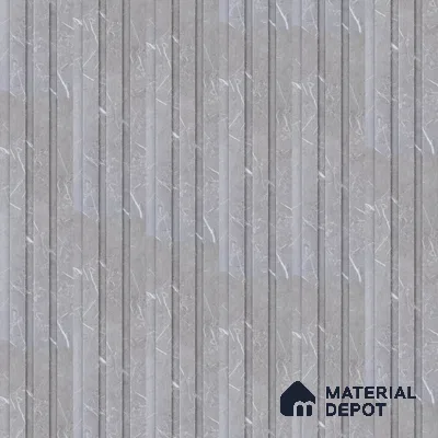 Cloud Grey Marble Look PN 06851 9.2 ft x 4.9 inch Charcoal Panel - 12 mm | Suitable for Living Room, Bedroom & TV Cabinet | Width is Subjected to 5% Variation
