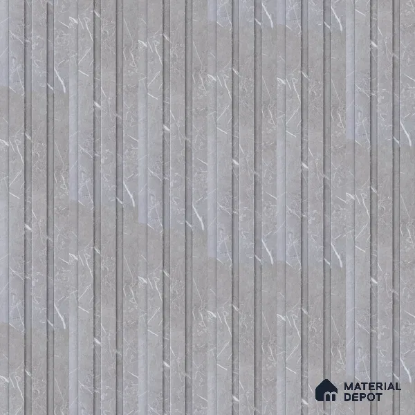 Cloud Grey Marble Look PN 06851 9.2 ft x 4.9 inch Charcoal Panel - 12 mm | Suitable for Living Room, Bedroom & TV Cabinet | Width is Subjected to 5% Variation