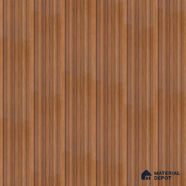 Wooden Look PN 06868 9.2 ft x 6.1 inch Charcoal Panel - 16 mm | Suitable for Living Room, Bedroom & TV Cabinet | Width is Subjected to 5% Variation