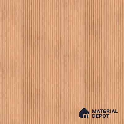 PN 06910 8 ft x 6 inch Charcoal Louvers/Panels - 6 mm