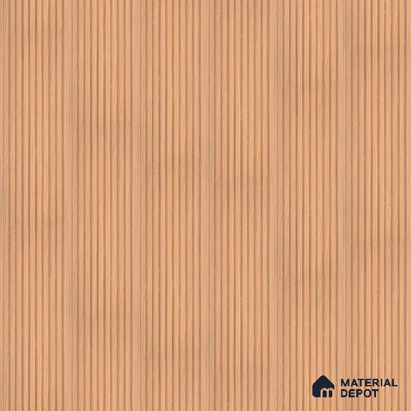 PN 06910 8 ft x 6 inch Charcoal Louvers/Panels - 6 mm