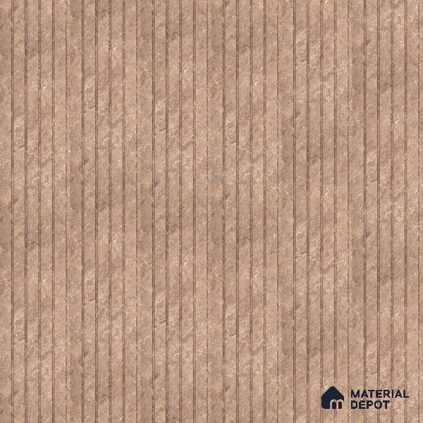 PN 06942 8 ft x 6 inch Charcoal Louvers/Panels - 6 mm