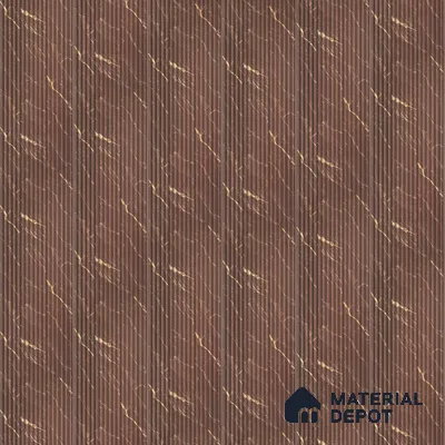 Cappucino Brown Marble Look PN 07009 8 ft x 6.1 inch Charcoal Panel - 7 mm | Suitable for Feature Wall, TV Unit & Living Room | Width is Subjected to 5% Variation