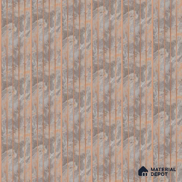 Grey Marble Look Charcoal Louver/Panel 9.5 ft x 7.8 inch - 6 mm | Ideal for Feature Wall, Living Room, Bedroom, Home, TV Unit | PN 07038