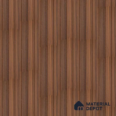 Brown Wooden Look Charcoal Louver/Panel 9.5 ft x 4.6 inch - 8 mm | Ideal for Feature Wall, Living Room, Bedroom, Home, TV Unit | PN 07062