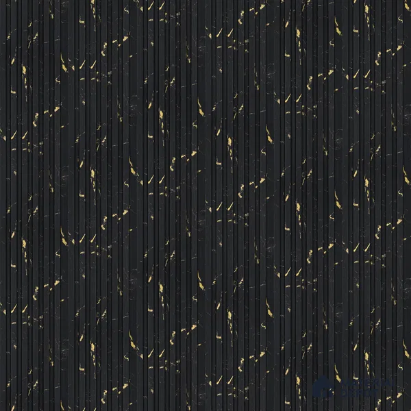 Graphite Black Marble Look PN 07087 10 ft x 4.9 inch Charcoal Panel - 6 mm | Suitable for Feature Wall, TV Unit & Living Room | Width is Subjected to 5% Variation