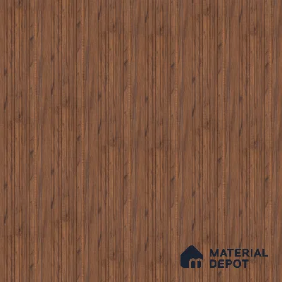 Brown Wooden Look Charcoal Louver/Panel 10 ft x 5 inch - 6 mm | Ideal for Feature Wall, Living Room, Bedroom, Home, TV Unit | PN 07102