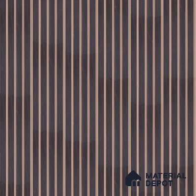 Brown Wooden Look Charcoal Louver/Panel 9.5 ft x 6 inch - 6 mm | Ideal for Feature Wall, Living Room, Bedroom, Home, TV Unit | PN 07123