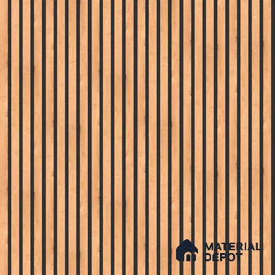 Brown Wooden Look Charcoal Louver/Panel 9.5 ft x 6 inch - 6 mm | Ideal for Feature Wall, Living Room, Bedroom, Home, TV Unit | PN 07127