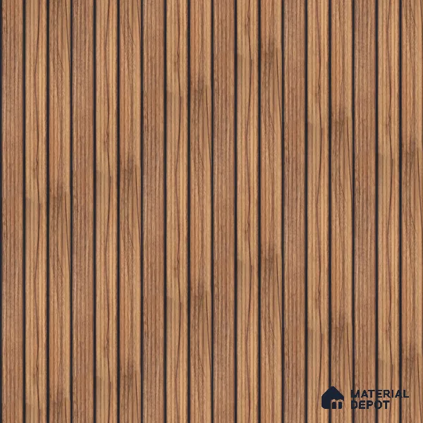 Wooden Look PN 07137 9.5 ft x 6 inch Charcoal Panel - 6 mm | Suitable for Feature Wall, TV Unit & Living Room | Width is Subjected to 5% Variation