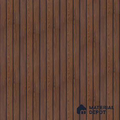 Wooden Look PN 07139 9.5 ft x 6 inch Charcoal Panel - 6 mm | Suitable for Feature Wall, TV Unit & Living Room | Width is Subjected to 5% Variation