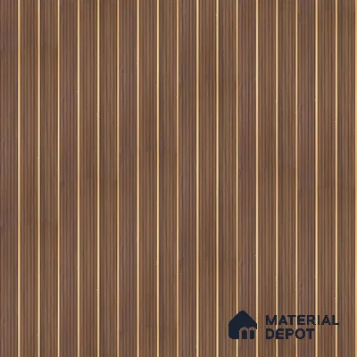 Wooden Look PN 07141 9.5 ft x 6 inch Charcoal Panel - 6 mm | Suitable for Feature Wall, TV Unit & Living Room | Width is Subjected to 5% Variation
