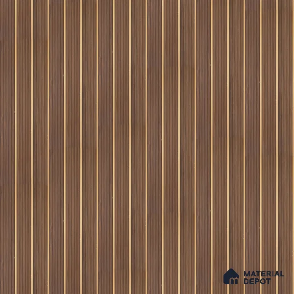 Wooden Look PN 07141 9.5 ft x 6 inch Charcoal Panel - 6 mm | Suitable for Feature Wall, TV Unit & Living Room | Width is Subjected to 5% Variation