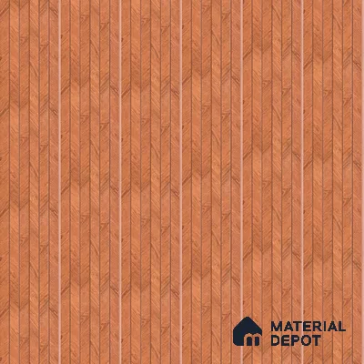 PN 07379 Marble Look Louver 8 ft x 0.8 ft Texture Finish  - 10 mm | Suitable for Feature Wall, TV Unit & Living Room
