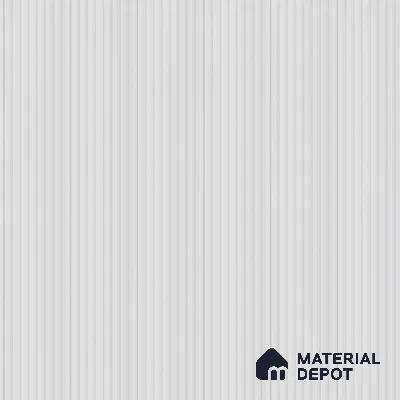 Dove Grey Plain Colour Look PN 07477 8 ft x 4.8 inch PVC Panel - 10 mm | Suitable for Living Room, Bedroom & Office | Width is Subjected to 5% Variation