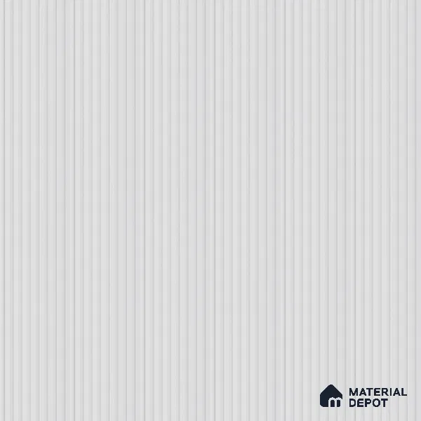 Dove Grey Plain Colour Look PN 07477 8 ft x 4.8 inch PVC Panel - 10 mm | Suitable for Living Room, Bedroom & Office | Width is Subjected to 5% Variation